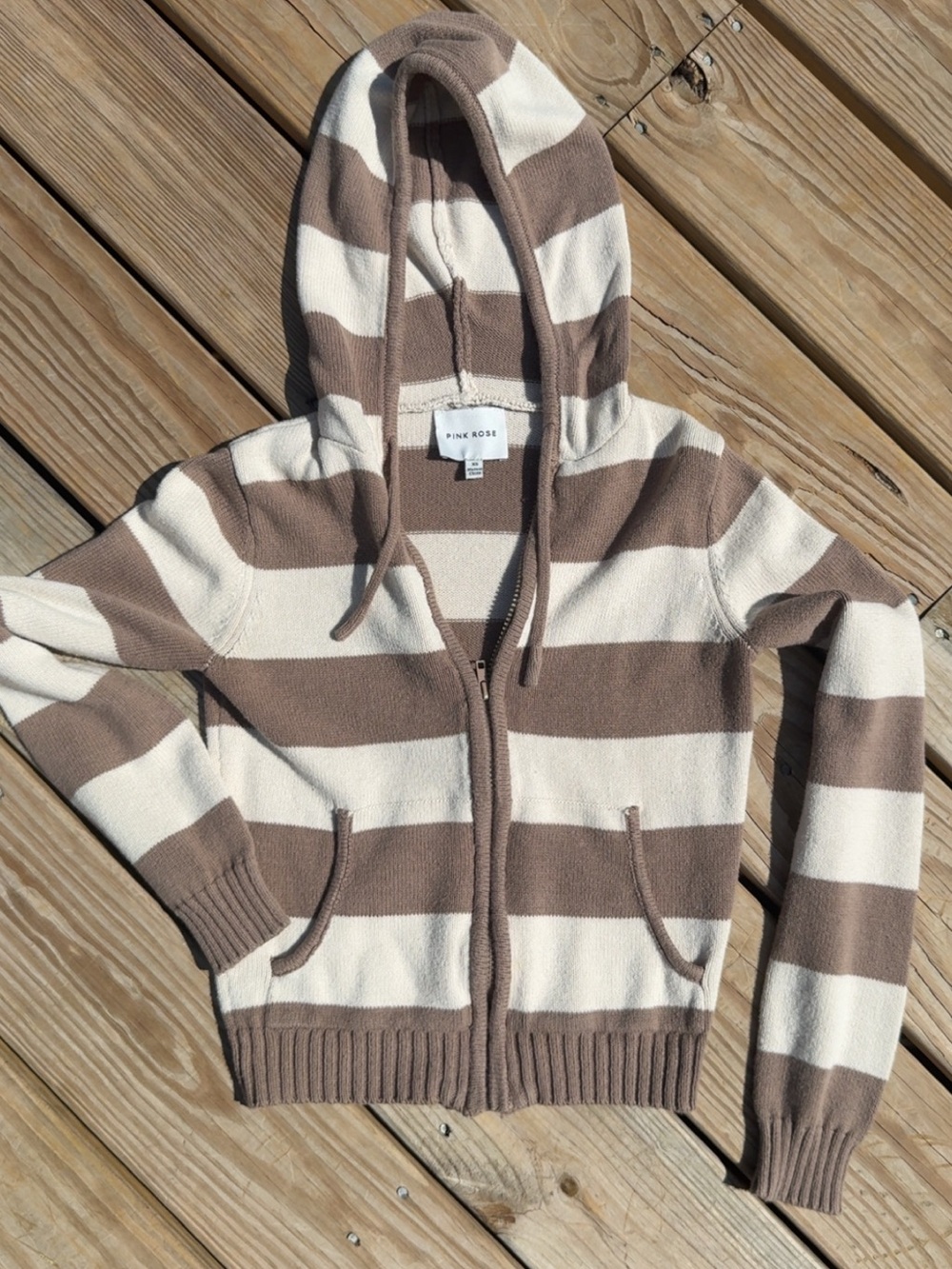 Pink Rose Zip up